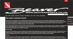 Desktop Screenshot of beaversports.co.uk
